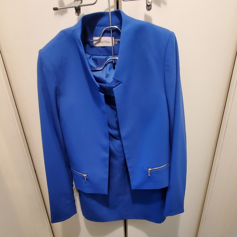 Dress Skirt and Blazer Set